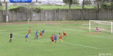 Il Ragusa si aggiudica il match con l’Igea al 95esimo