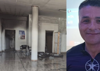 Marina di Ragusa, palestra a fuoco