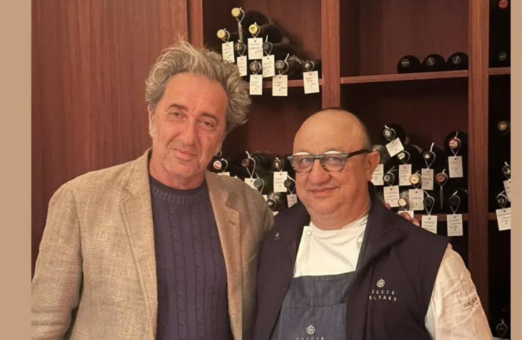 Ragusa, Paolo Sorrentino a cena dallo chef Ciccio Sultano