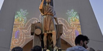 San Giuseppe artigiano a Ragusa, la festa nel vivo