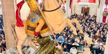 San Giorgio a Ragusa, il patrono è tornato tra i suoi devoti