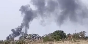 Rogo in contrada Alcerito, la stagione del fuoco a Vittoria è già iniziata
