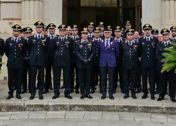 Il generale di corpo d’armata Domizi in visita al comando provinciale dei carabinieri di Ragusa