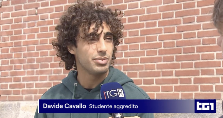 Davide Simone Cavallo oggi al Tg1: “Voglio credere che siano pentiti”