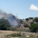 Vittoria, fiamme in viale del Tempio: l’incendio lambisce un’abitazione