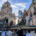 San Giorgio, ieri sera la prima processione. Festa in città per il patrono
