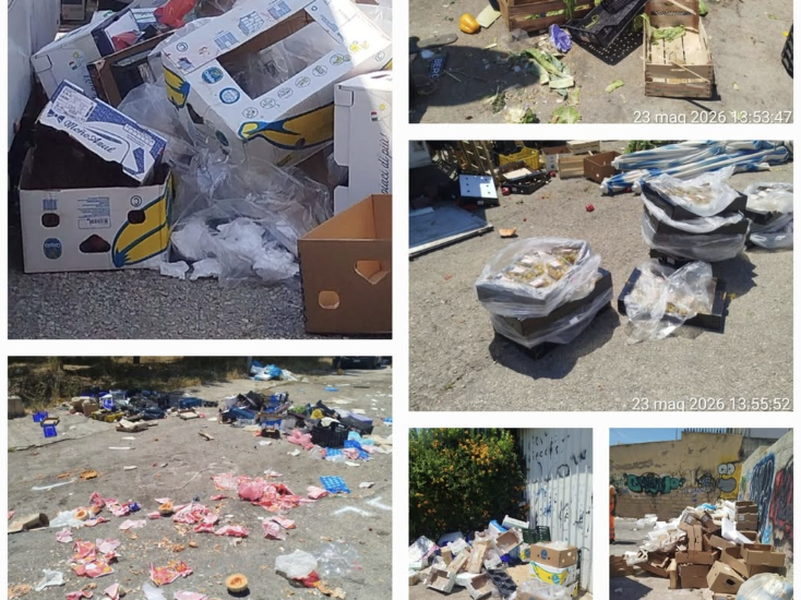 Vittoria e il mercatino discarica a cielo aperto, monta la protesta