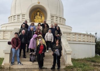 Comiso, l’Uici Ragusa in visita alla pagoda della pace