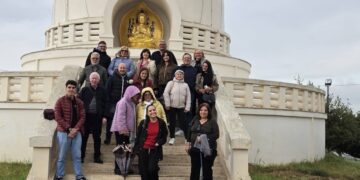 Comiso, l’Uici Ragusa in visita alla pagoda della pace