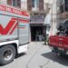 Scicli, principio d’incendio nella lavanderia Blu Service di via Neve
