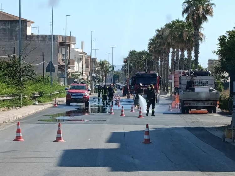 Vittoria, fuga di gas all’Emaia. Sul posto i vigili del fuoco