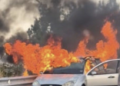 Auto in fiamme sulla Modica-Pozzallo: lunghe file