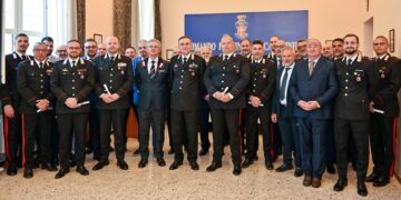 Ragusa, encomi a 25 militari del comando provinciale dell’Arma dei carabinieri