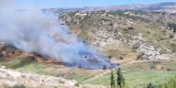Nuovo incendio nella valle dell’Ippari a Vittoria