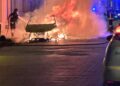 Acate, al rogo due auto di un professionista