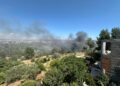 Vittoria, rogo in corso nella valle dell’Ippari: le fiamme si dirigono verso il canile comunale