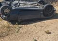 Grave incidente sulla Ragusa mare, si capovolgono con l’auto