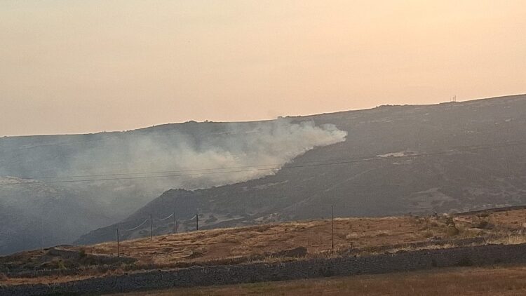 Ragusa, vasto incendio in contrada Pizzillo