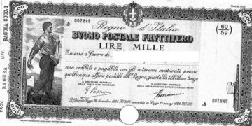 Un ragusano trova in una scatola due buoni postali da mille lire del Regno d’Italia, chiede alle Poste un rimborso da 63mila euro