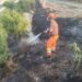 Incendio a Dicchiara nel Chiaramontano, provvidenziale l’intervento della protezione civile