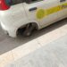 Vittoria, rubata una ruota dell’auto di servizio alla posta