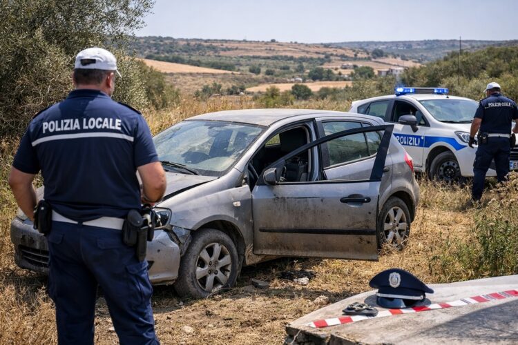 Scicli, ritrovata auto rubata nelle zone di campagna