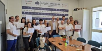 Secondo corso per agenti immobiliari di Confcommercio, consegnati gli attestati