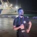 Un volontario modicano a supporto della rete di assistenza per i fedeli in occasione della storica visita di Papa Leone a Lampedusa