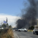 Furgone in fiamme all’ingresso di Marina di Ragusa