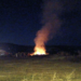 Rogo nella notte in area comisana, una densa colonna di fumo nero ha inquinato l’aria