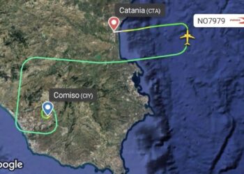 Volo decollato dall’aeroporto di Comiso e diretto a Milano costretto ad atterrare a Catania per il vento