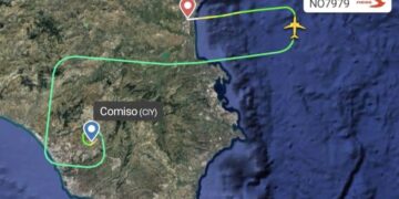 Volo decollato dall’aeroporto di Comiso e diretto a Milano costretto ad atterrare a Catania per il vento
