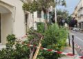 Forte vento e pioggia a Ragusa, danni in via Roma