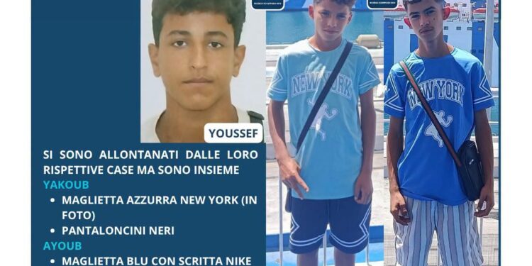 Scomparsi: si cercano tre ragazzini che hanno fatto perdere le proprie tracce dalla provincia di Ragusa