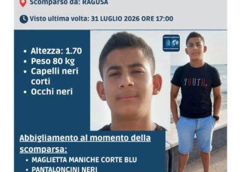 Ragusa, scompare un altro adolescente: è allarme