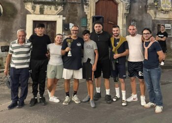 Monterosso Almo, premiati i vincitori del torneo di calcio balilla umano