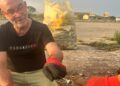 Da Treviso a Vittoria per sostenere l’ambiente: donati cartelli contro l’abbandono dei rifiuti