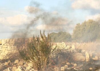 Vittoria, nuovo incendio a Serra San Bartolo
