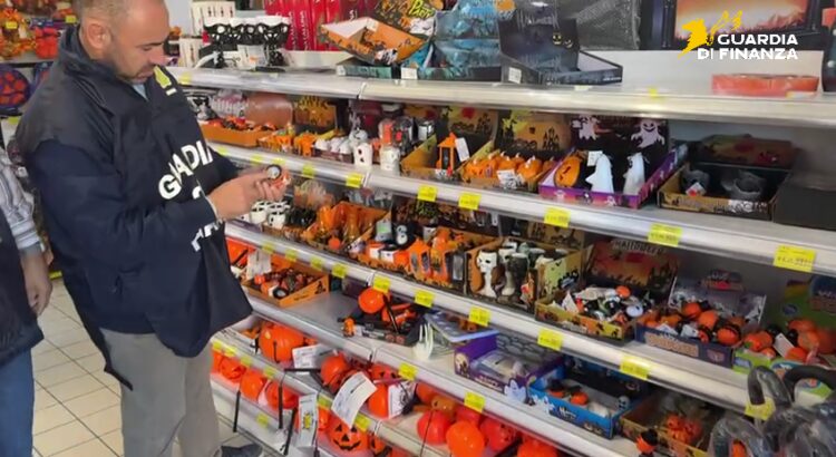 Halloween vietato a Ragusa e a Vittoria, la Gdf sequestra oltre 17mila articoli pericolosi