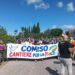 Il cammino della pace a Comiso, il vescovo La Placa ai manifestanti: “La pace sia con voi”