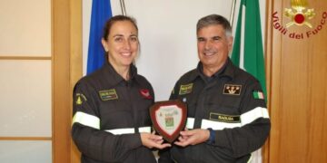 Novità storica per i vigili del fuoco del comando provinciale di Ragusa, una donna tra gli operativi
