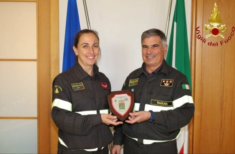 Novità storica per i vigili del fuoco del comando provinciale di Ragusa, una donna tra gli operativi