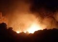 Sabato sera alla villa comunale di Vittoria, rogo doloso