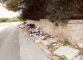 Ragusa e la via Terranova trasformata in discarica
