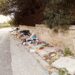 Ragusa e la via Terranova trasformata in discarica