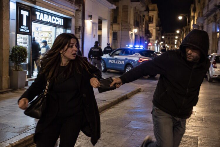 Vittoria, scippa una donna in pieno centro