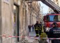Vittoria, calcinacci giù da un balcone in via Cavour