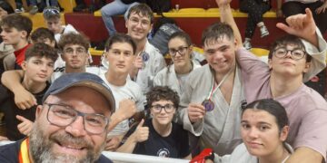 Modica, dieci medaglie per l’Eragon nella Coppa Italia di ju jitsu