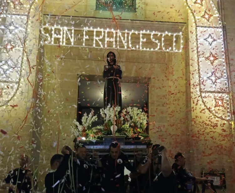 San Francesco d’Assisi a Ragusa, festa grande in città
