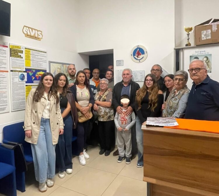 Monterosso Almo, la sala della segreteria Avis dedicata alla memoria di Giovanna